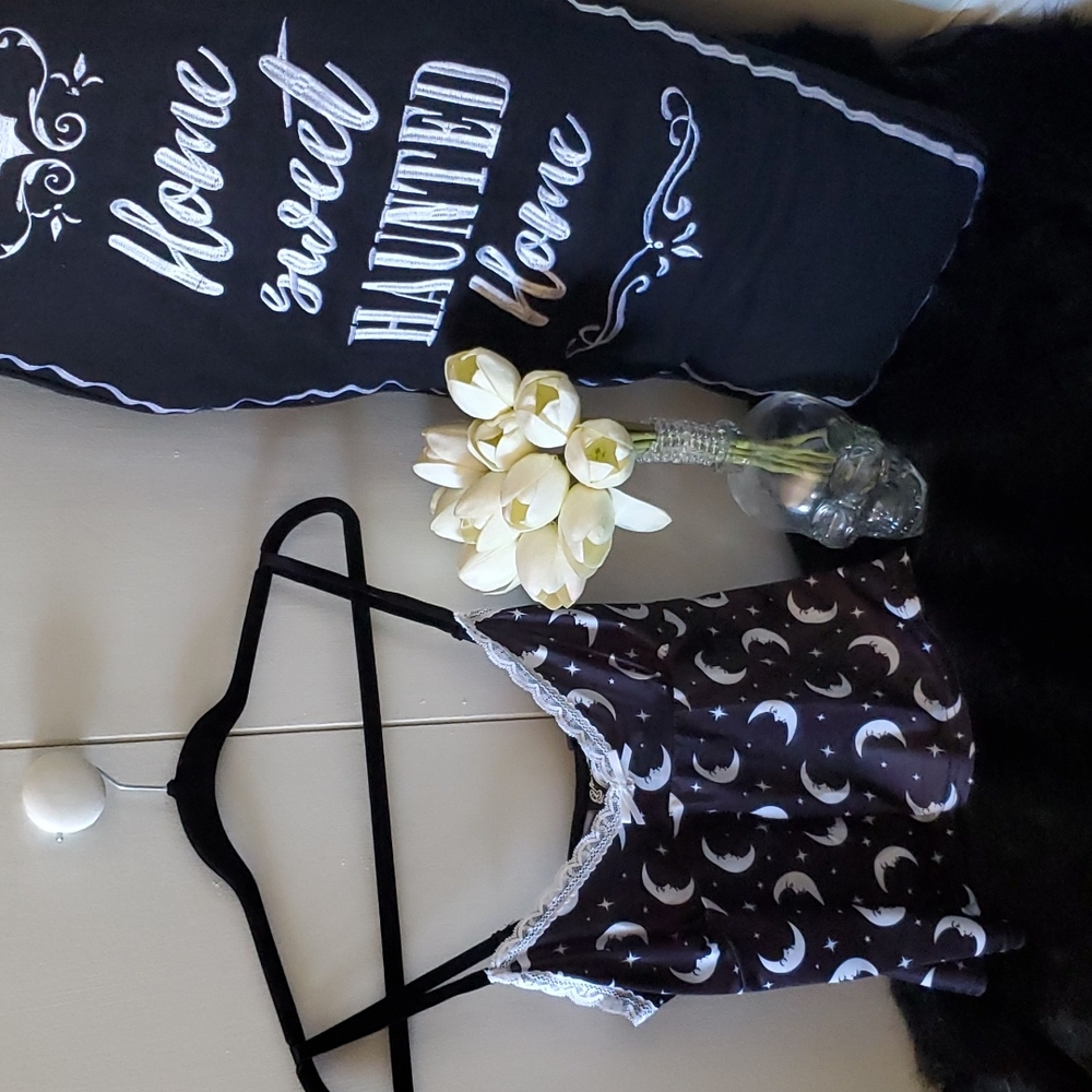 *NWT* Killstar "Mystic Cami" Black Sleep top - Picture 2 of 16